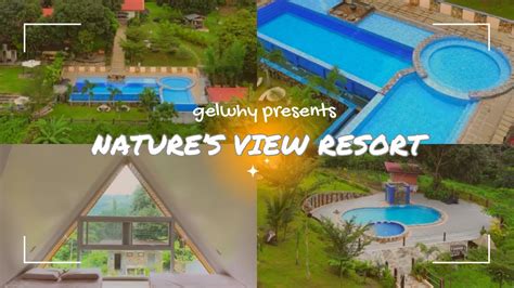 natures view resort porac pampanga staycation gelwhy youtube