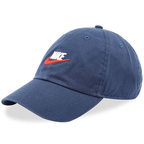 Nike Futura Washed H86 Cap Navy End