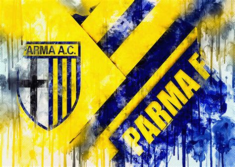 Parma Fc Parma Calcio 1913 Material Design Logo Digital Art by Sissy ...