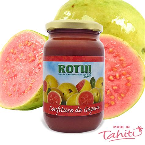 Confiture De Goyave Tahiti Manutea Rotui Moorea 425g La Boutique Du