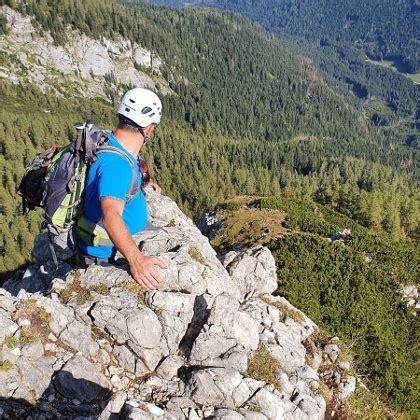 Kleiner Watzmann Aufstieg NO Grat Abstieg über Mooslahnerkopf