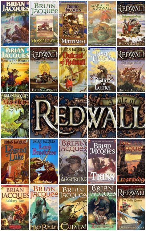 Redwall Series Redwall Series Books For Tweens My Books