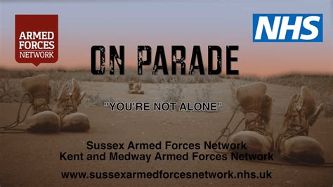 You Re Not Alone The NHS Armed Forces Network AFN YouTube