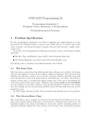 PA1 1 Pdf COP 3337 Programming II Programming Assignment 1