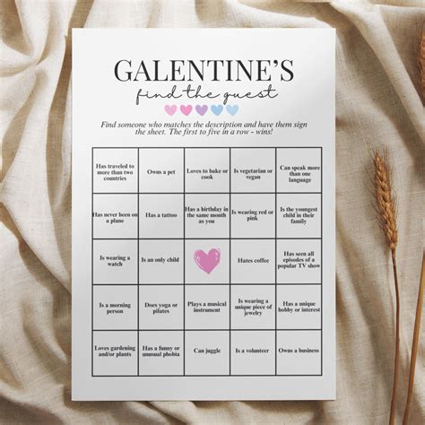 Galentine S Day Game Bundle Galentines Printable Games For Adults