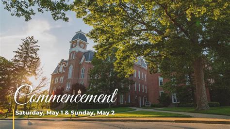 Waynesburg University Commencement 2021 May 2nd 4 Pm Youtube