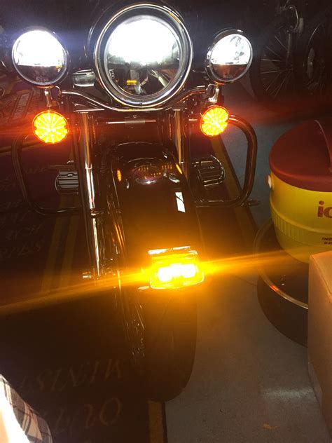 Custom Dynamics Led Front Fender Tip Light Harley Davidson Forums