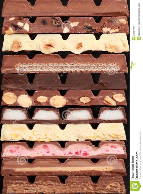 Stack Of Chocolate Stock Image Image Of Sweets Choco 22364987