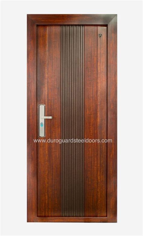 Stainless Steel Door Duroguard Stainless Steel Wood Finish Doors