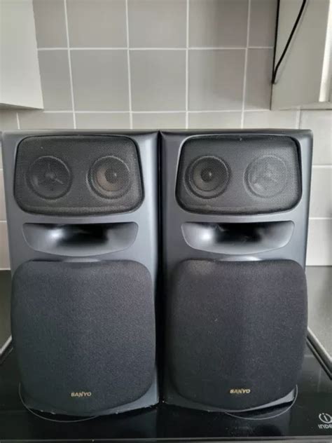 Sanyo Vintage Hifi Speakers Sx X1050 Black Fwo £4500 Picclick Uk