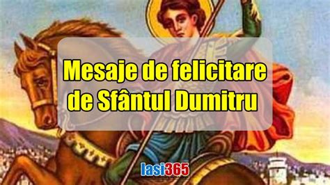 Mesaje de felicitare de sfântul Dumitru 2023 urări de sf Dumitru