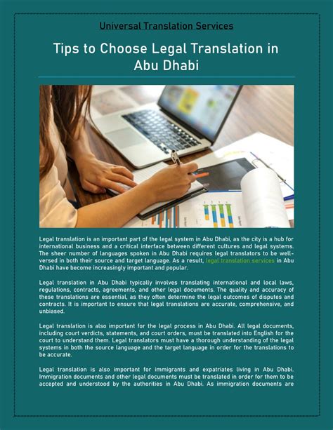 Ppt Tips To Choose Legal Translation In Abu Dhabi Powerpoint