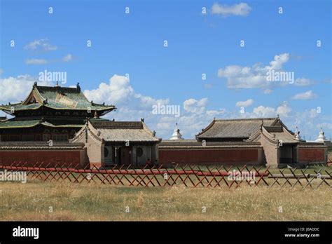 karakorum temple mongolia Stock Photo - Alamy