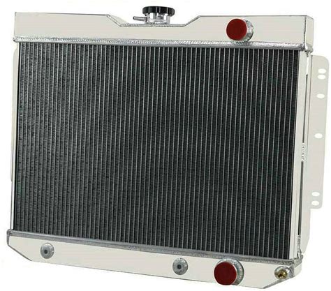 ALLOYWORKS 4 Row All Aluminum Radiator For 1959 1965 Chevy Impala Bel