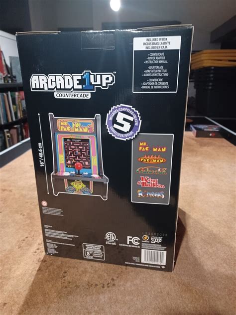 New Arcade Up Ms Pac Man In Countercade Game Arcade Machine Ebay