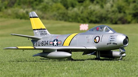 Freewing F 86 Sabre 80mm EDF Review Part 1 Intro And Flight YouTube