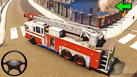 Fire Truck Driving Simulator Game 2020 🚒 Emergency Firefighter Gameplay