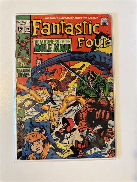 Fantastic Four Marvel Mole Man Stan Lee Jack Kirby Ebay