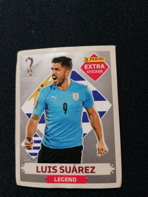 Panini WM Qatar 2022 Extra Sticker Suarez Legend Silber Acheter Sur