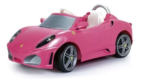 Carrito Montable Eléctrico Feber Ferrari F430 1 Plaza Rosa Meses Sin Interés