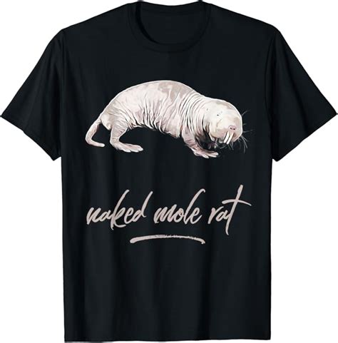 Amazon Naked Mole Rat T Shirt T Shirt Clothing Shoes Jewelry