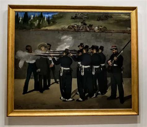 Execution Of Emperor Maximilian Douard Manet Kunsthalle Mannheim