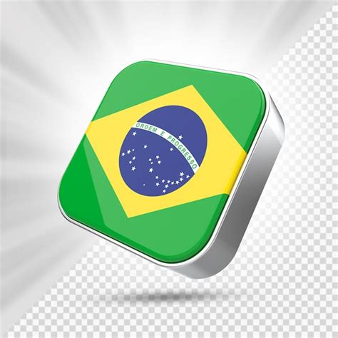 Premium Psd Brazil Flag Icon