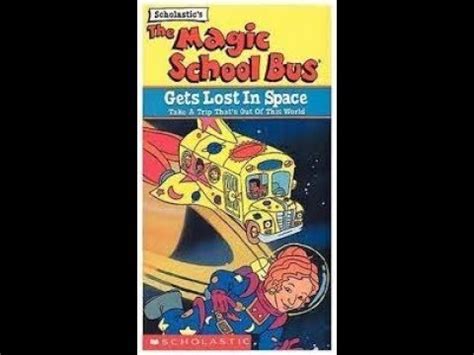 Opening Closing To The Magic School Bus Gets Lost In Space Vhs