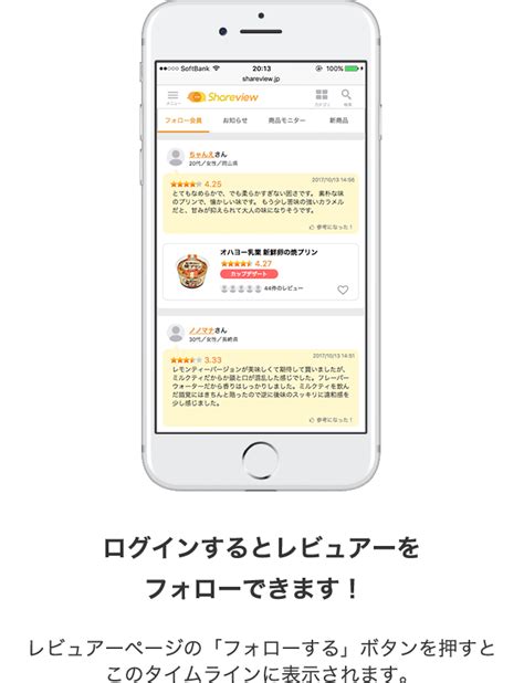 口コミ・レビュー・新商品情報サイト【シェアビュー】