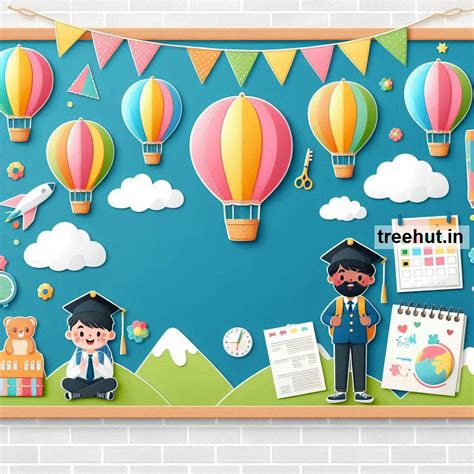 Hot Air Balloon Bulletin Board Ideas And Classroom Activities