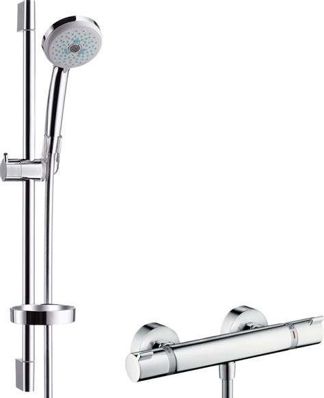 Hansgrohe Croma 100 Brausesystem Aufputz Multi Mit Ecostat Comfort