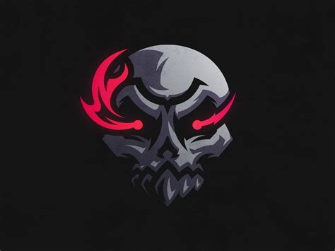 Skull | Professional logo design, Logo design, How to make logo