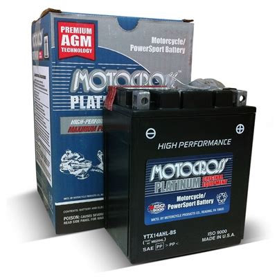 Motocross Ytx Ahl Bs High Performance Motorcycle Battery