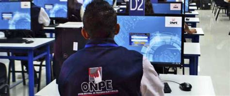 ONPE Logra Procesar El 100 De Actas Electorales Noticias Oficina