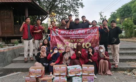 PEDULI GEMPA MAROKO IMM GALANG DANA BERSAMA LAZISMU Lazismu