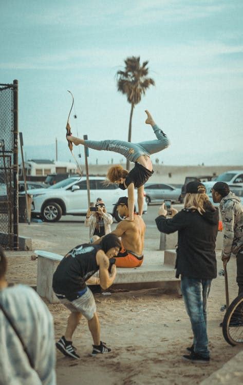 Man Jumping High While Posing · Free Stock Photo