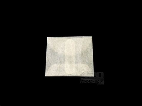 Semi Clear Glassine 2x2 Inch Concentrate Oil Envelopes