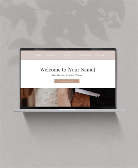 Wedding Planner Canva Website - Secret Weapon