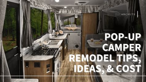 Pop-Up Camper Remodel, Tips, Ideas, & Cost for a Pop-Up Camper Makeover ...