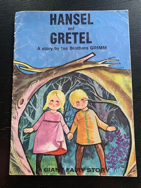 Hansel And Gretel A Story By The Brothers Grimm Giant Fairy Story Paperback Book Vintage