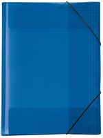 Sammelmappe Crystal A4 Blau VELOFLEX