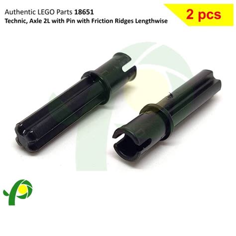 Lego Parts Technic Axle Pin L With Friction Ridges Lengthwise