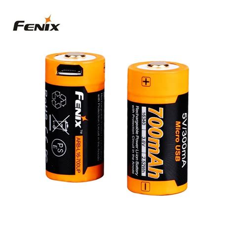 Bateria Fenix Arb L Up Recargable Usb Pc Survival Shop