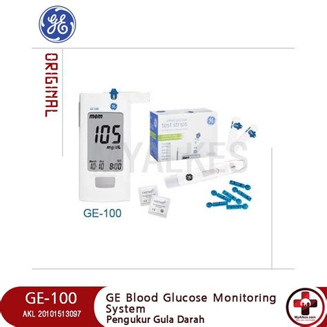 Jual Ge Alat Cek Gula Darah Blood Glucose Monitoring Shopee