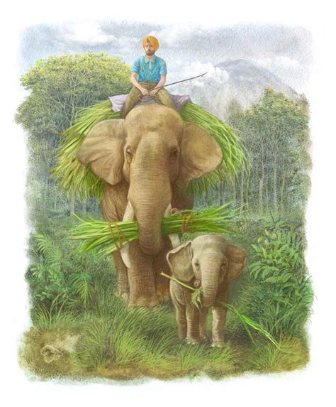 Иллюстрация Рави и Шави в стиле классика, книжная графика