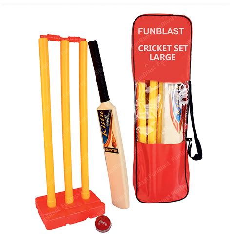 Funblast Cricket Kit For Kids Cricket Set With 1 Cricket Bat 1 Soft