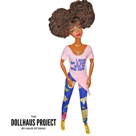 Afro Puffs, Word To Lady Of Rage | Collector Fashion Doll - Haus of Swag