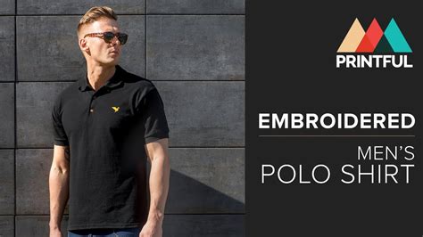 Custom Embroidered Polo Shirts—Design and Sell | Printful