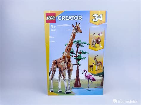 LEGO Creator 3-in-1 31150 Wild Safari Animals - TBB Review - AVJM6K-1 - The Brothers Brick | The ...