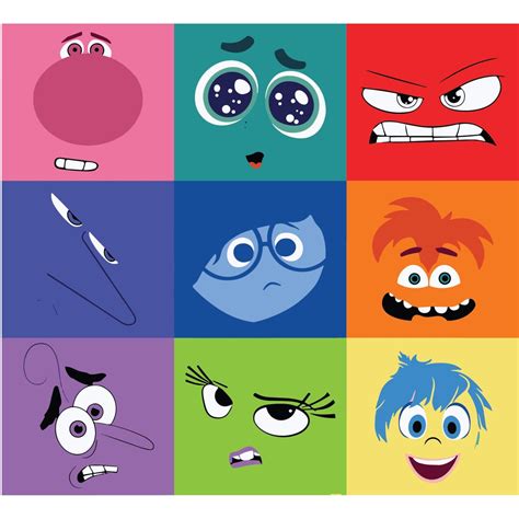 Inside Out Character Face Svg Png Inside Out Shirt Png Inside Out